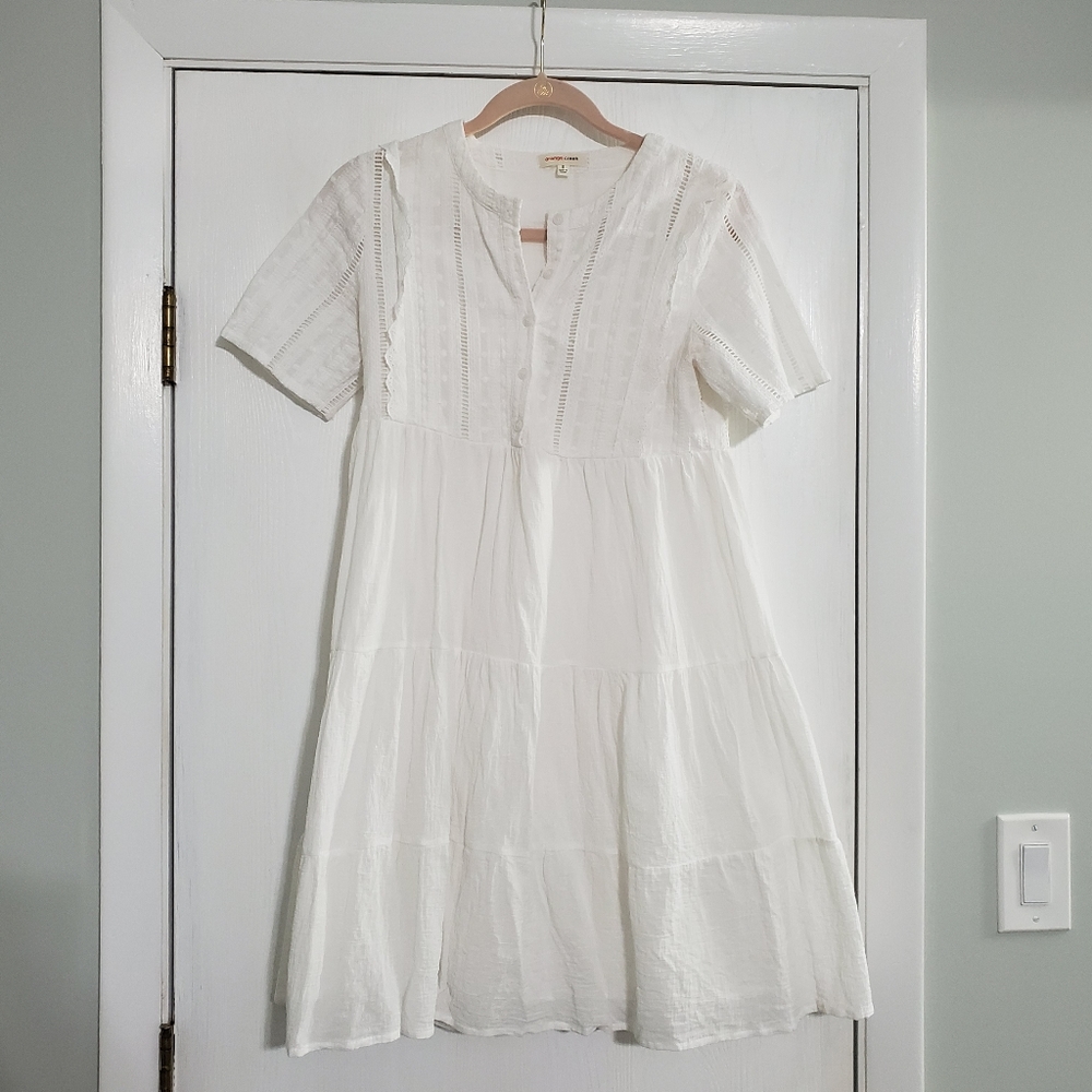Orange Creek White Dress